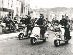 Mods at East Parade 1964